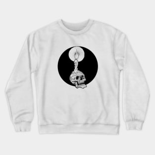 Dark Skull Candle Crewneck Sweatshirt